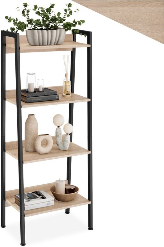 Wandrek - Hout - Zwart - 2 Planken