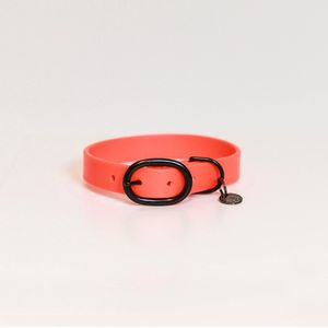 Kentucky Dogwear Hondenhalsband Soft Rubber - Neon Oranje XS - 37cm