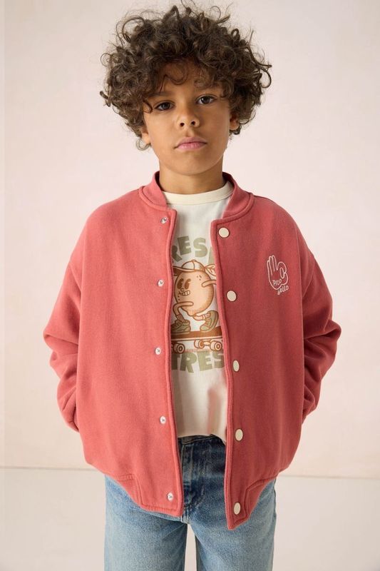 Sissy-Boy - Bomber Jack - Rood - Met Artwork