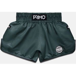 Primo Muay Thai Shorts - Alta Series - Forest Green L