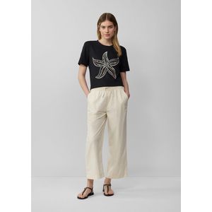 s.Oliver - Culottes - Relaxed-fit - Katoenmix
