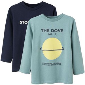 Zippy 3107523702 T-shirt Met Lange Mouwen Blauw 8-9 Years Jongens