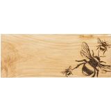 Serveerplank Bijen Groot - 60x25 - Schots Eikenhout - Scottish Made