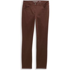 TOM TAILOR Damesbroek, 27506 - Dark Pecan Brown, 32W / 32L
