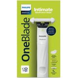 Philips Norelco OneBlade QP1924/24 bikinitrimmer Nat en droog Wit