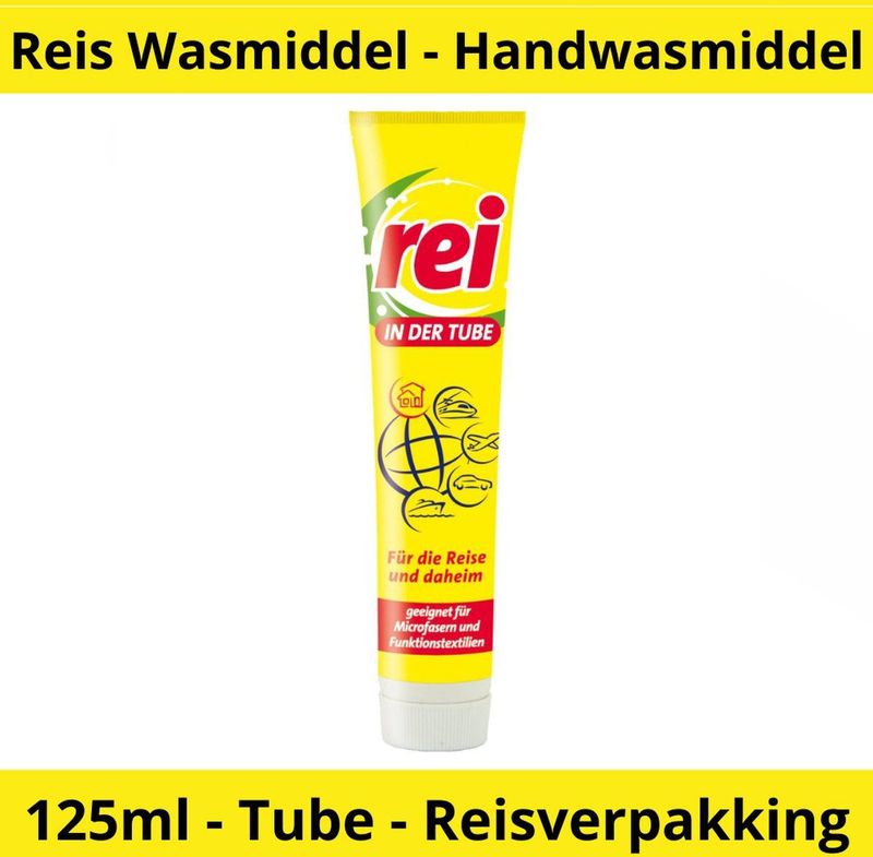 Rei - Fijnwasmiddel - 125 ml - Kleurbescherming en Anti-aging Enzym