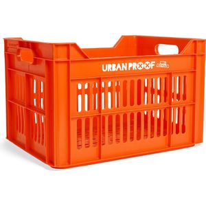 Urban Proof Fietskrat 30 Liter Gerecycled Kunststof Orange