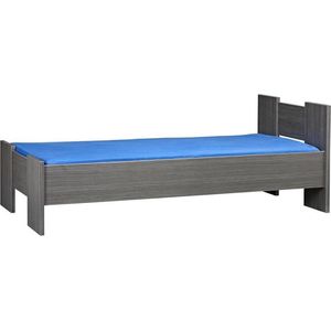 Bedframe 160X200 cm - incl middenbalk - Zwart - Wouw