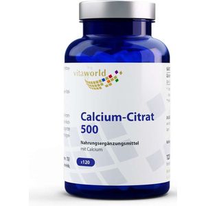 Vitaworld calcium citraat 500 120 capsules
