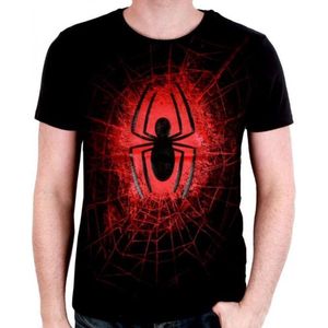 Marvel Spider-Man T-shirt - Destroyed Spider Web
