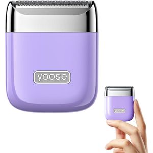 Yoose M3 dames scheerapparaat voor volledige lichaamsverzorging — geschikt voor oksels, benen en bikinilijn, waterdicht, snelladen, lange accuduur, compact en draagbaar, nat & droog scheren, nauwkeurig en eenvoudig te reinigen
