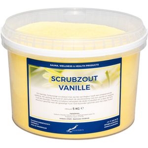 Scrubzout Vanille 5 KG - Hydraterende Lichaamsscrub