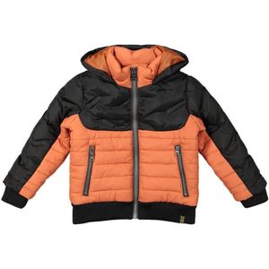 Koko Noko Jas Dark Grey/Faded Orange maat 140