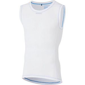 Shimano Mesh Baselayer Zomer Fietsshirt - Heren - Wit - Maat M