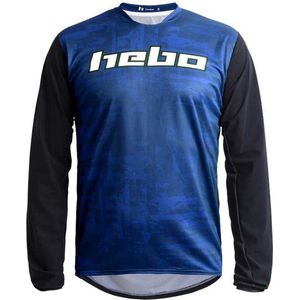 Hebo Yukon Enduro-trui Met Lange Mouwen Blauw M Man