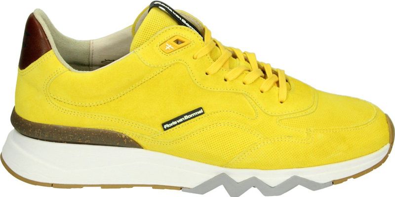 Floris van Bommel - DE ZAGER 02.60 - Lage Sneakers - Geel - Vrije Tijdsschoenen