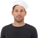 Witte matrozen verkleed hoedjes voor volwassenen - Matroos/zeeman verkleed accesoires