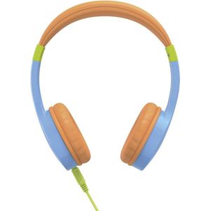 Kinderhoofdtelefoon met Volumebegrenzing tot 85 dB voor Kinderen vanaf 4 Jaar - On-Ear Hoofdtelefoon met Flexibele Hoofdband en Jack voor Tablet en Luisterplezier