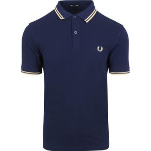 Fred Perry - Polo M3600 Royal Blauw U95 - Slim-fit - Heren Poloshirt Maat XXL