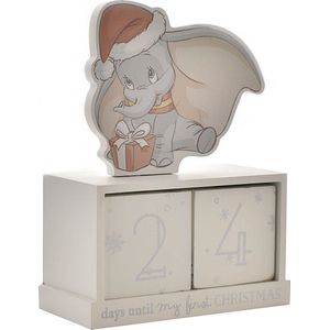 Disney - Dombo - Aftelblokken - '..Days Untill My First Christmas'