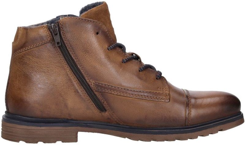 bugatti - 321-A0U3L - Kuitlaarzen - Cognac - 46 EU breed