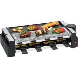 Clatronic RG 3678 - Raclette/Steengrill - 4 Personen