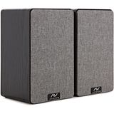 AVCOM 6 boekenplank luidspeakerpaar, zwart