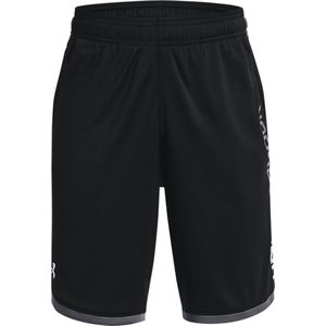 Under Armour UA Stunt 3.0 Shorts Jongens Sportbroek - Zwart - Maat 128