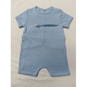 Petit Bateau - Combi kort - Jongen - Bleek blauw - 6 maand 67