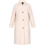 usha - Jas - Lang - Regular Fit - Met Knoopsluiting - Twee Zakken