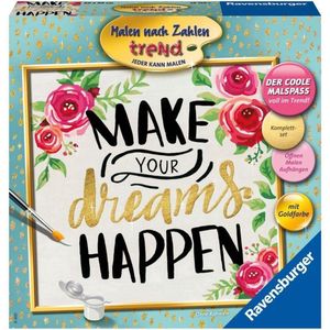 Ravensburger schilderen op nummer Make your dreams happen - Hobbypakket