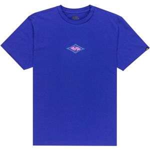 Quiksilver - Evo Swell Ovation - T-shirt - Blauw - Korte Mouwen - Man