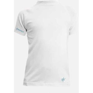 Skinshield by Vapor Apparel - FACTOR5 50+ UV zonbeschermende Kinder Rash Guard - White - XS - 110/116
