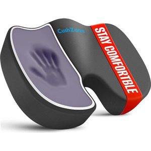 Zitkussen Voor Bureaustoel, Autostoel en Rolstoel - Antislip Traagschuim voor Pijnverlichting