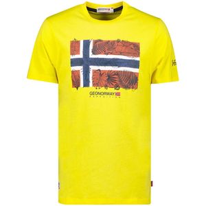 Geographical Norway Expedition T-shirt Ronde Hals Met Print - L