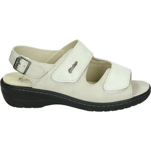 Hickersberger - 2176 - Dames slippers - Kleur: Wit/beige - Maat: 37