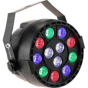 N-GEAR The Spotlight 12 - Discolamp - RGBW LED PAR Spot - 3-in-1 Wash Effect Disco Licht Show