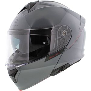 MT - Genesis SV - Systeemhelm - Glans Grijs - Motorhelm