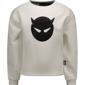 Super Rebel Meisjes Ace Devil Sweater Off White