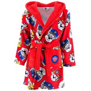 Paw Patrol Badjas Fleece Rood Maat 110