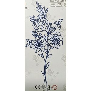 Semi-permanente tatoeage - Bijna original - Makkelijk in gebruik - Kool - Sexy - Waterbestendig - Mooie ontwerpen - Natuurlijk Veganistisch - Niet-toxisch – Duur tot 10 a 15 dagen - Door idereen te gebruiken.- A38