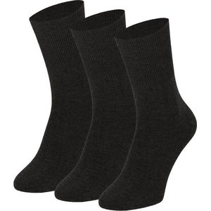 Apollo Modal Antipress Sokken Antraciet 43-46 3 paar