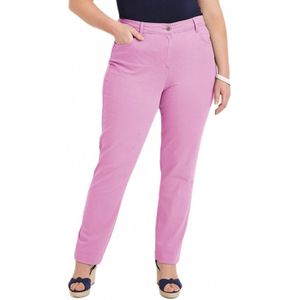 5-pocket stretch katoenen broek met rechte pijpen