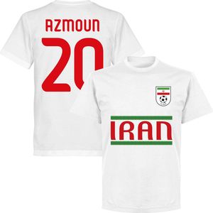 Iran Azmoun 20 Team T-Shirt - Wit - M
