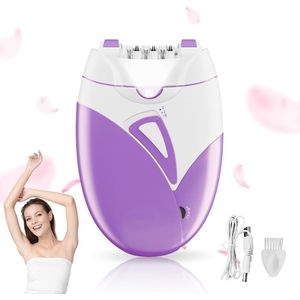 Epilator - Ladyshave - Epileerapparaat Dames - Wit en Paars