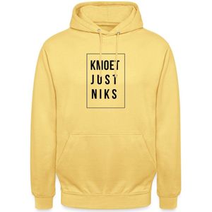 Kmoet Just Niks | Antwerp Dialectkledij Hoodie Unisex