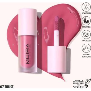 Moira Love Steady Liquid Blush 007 Trust