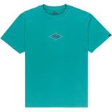Quiksilver - Evo Swell Ovation - T-shirt - Groen, Blauw - Korte Mouwen - 2XL Man