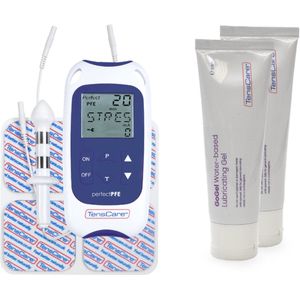 TensCare Perfect PFE voor Mannen + Extra tube Go Gel - Bekkenbodemtrainer voor Verbeterde Blaascontrole en Prostaatgezondheid