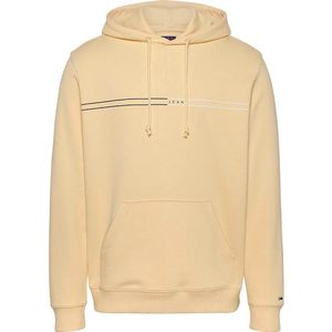 Tommy Jeans Entry Graphic Regular Fit Hoodie Beige S Man